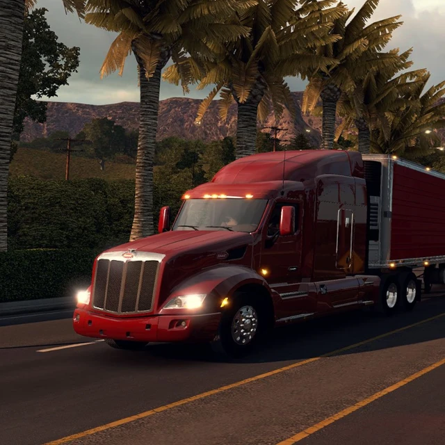 American Truck Simulator background