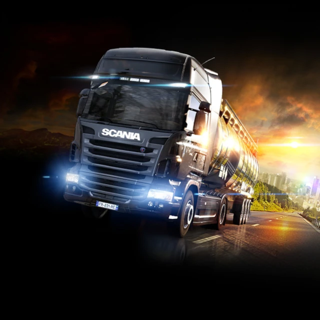 Euro Truck Simulator 2 background